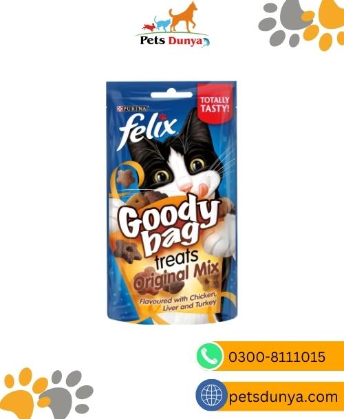Felix Goody Bags Cat Treats original mix
