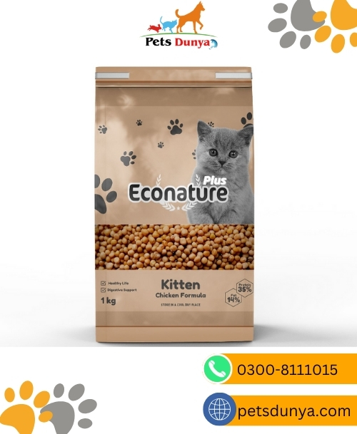 Econature plus Kitten food chicken flavor-1 kg