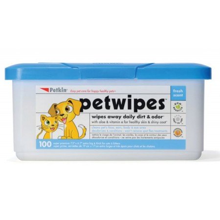 Petkin Pet Wipes (100Ct)