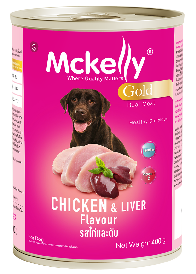 McKelly Dog Gold wet food Chicken&Liver Flavour (400 g)