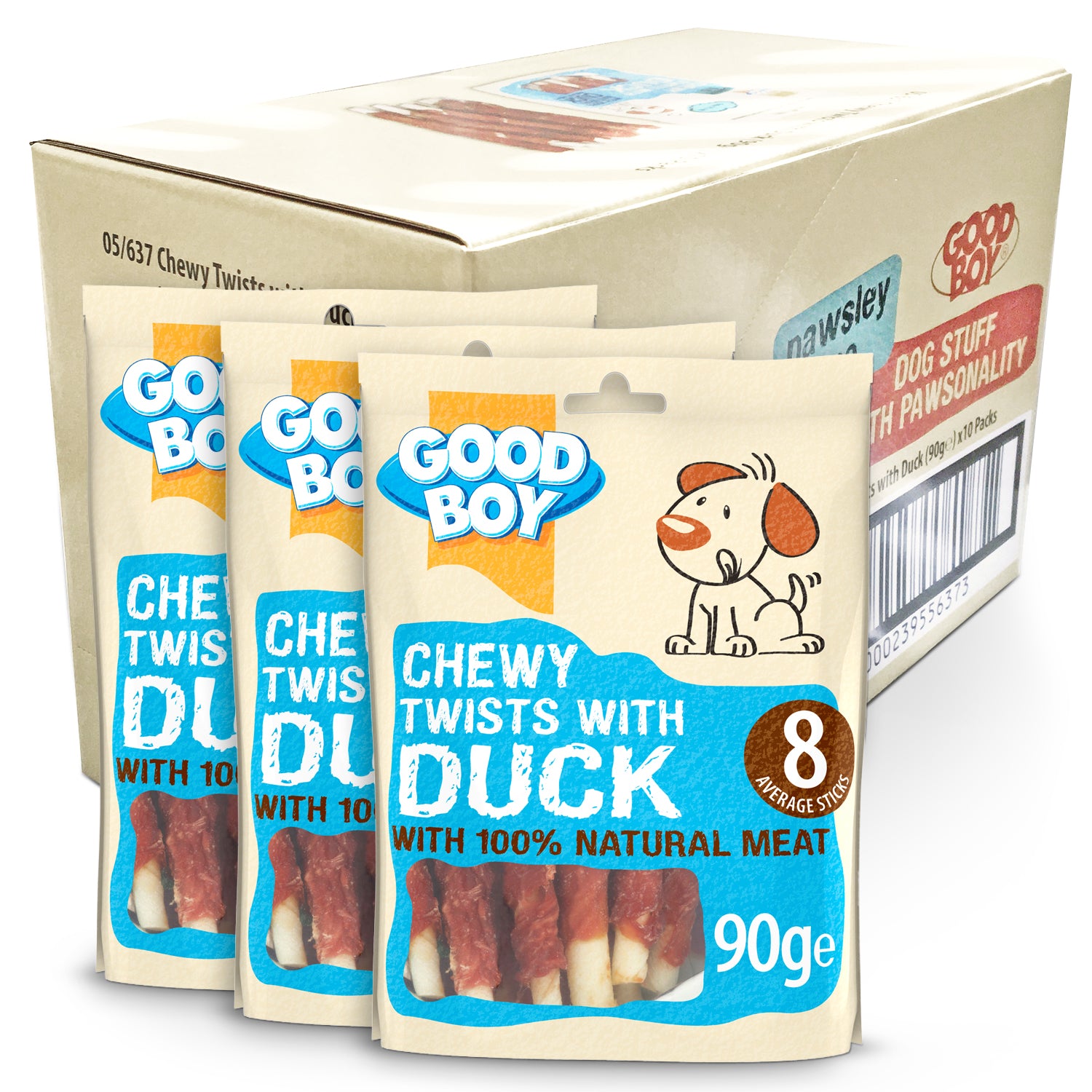 Chewy Duck Twists 90g
