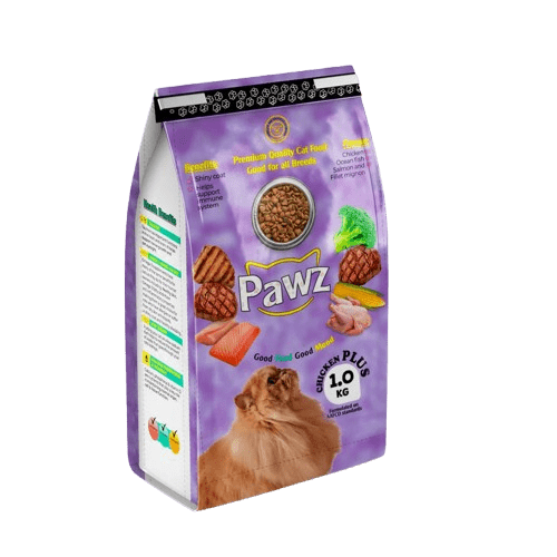 Pawz Chicken Plus 1000 Grams (1Kg) Cat Food