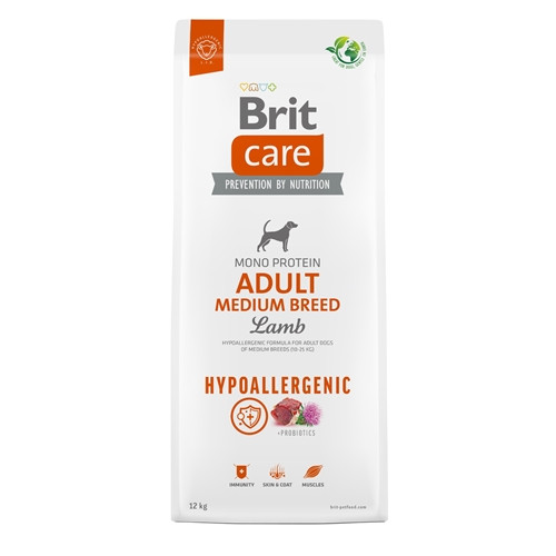 Brit Care Dog Hypoallergenic Adult Medium Breed, 3 kg