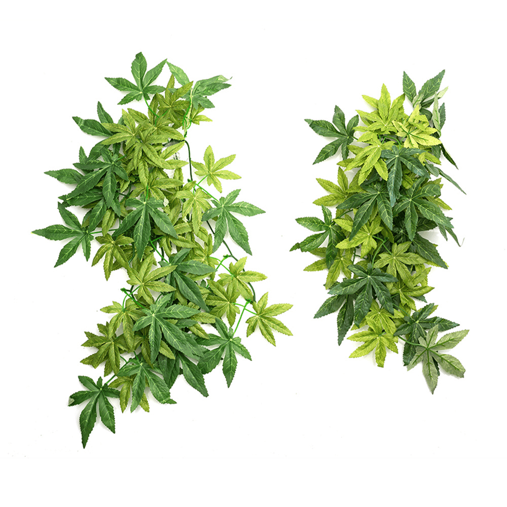 Wacool Banyan Leaves Tiffany Artificial Terrarium Plant