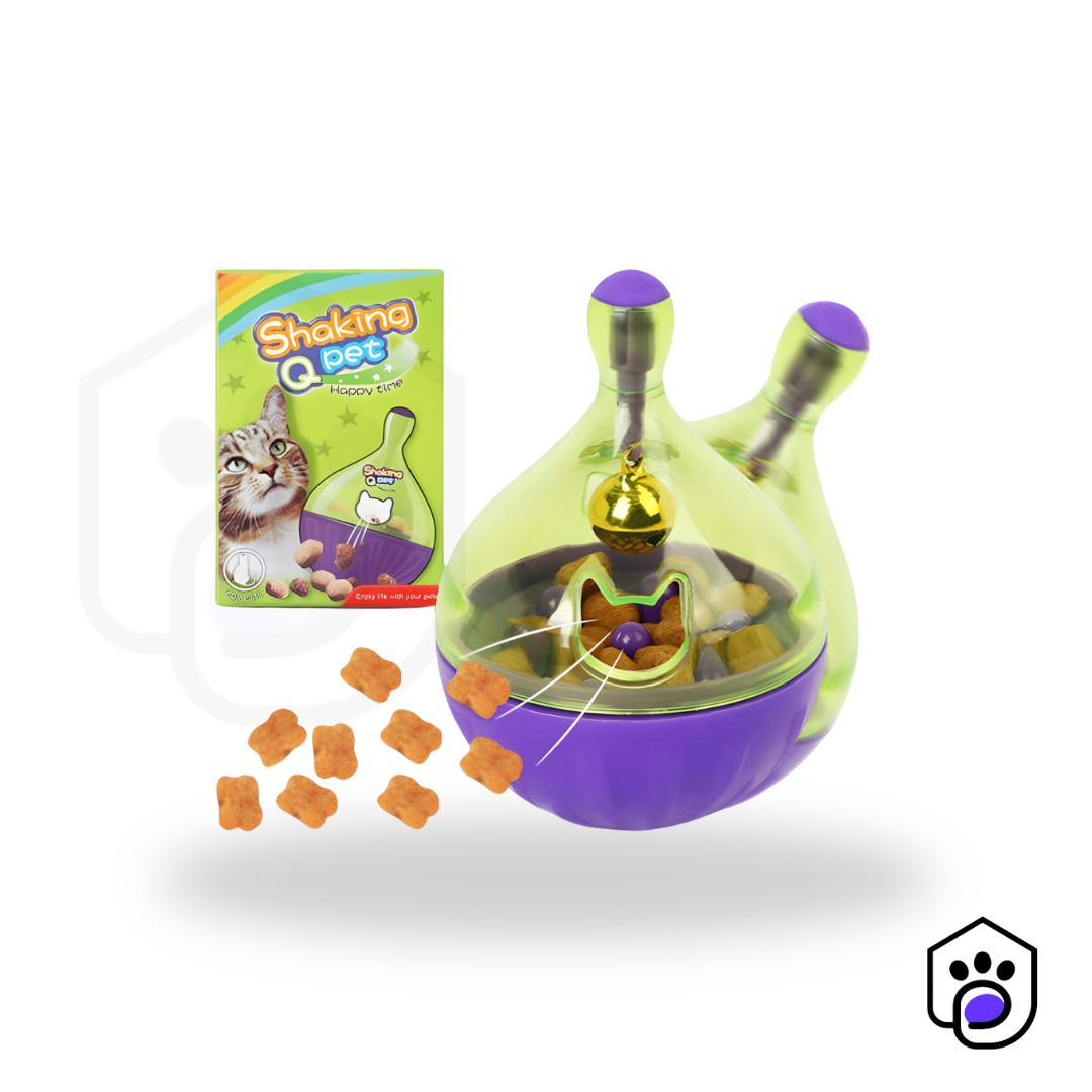 Shaking Q Pet – Interactive Food Dispenser (Cats)
