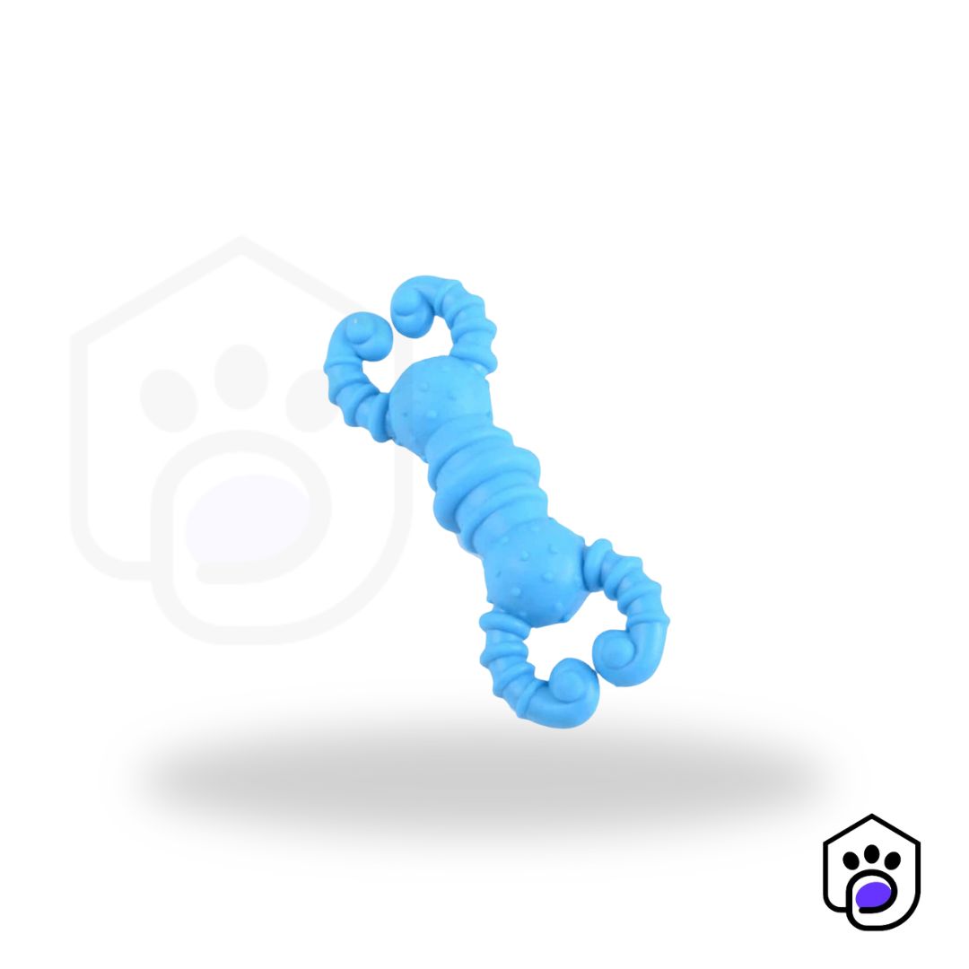 Teether Toy – Crab Rubber Chew (Dogs)