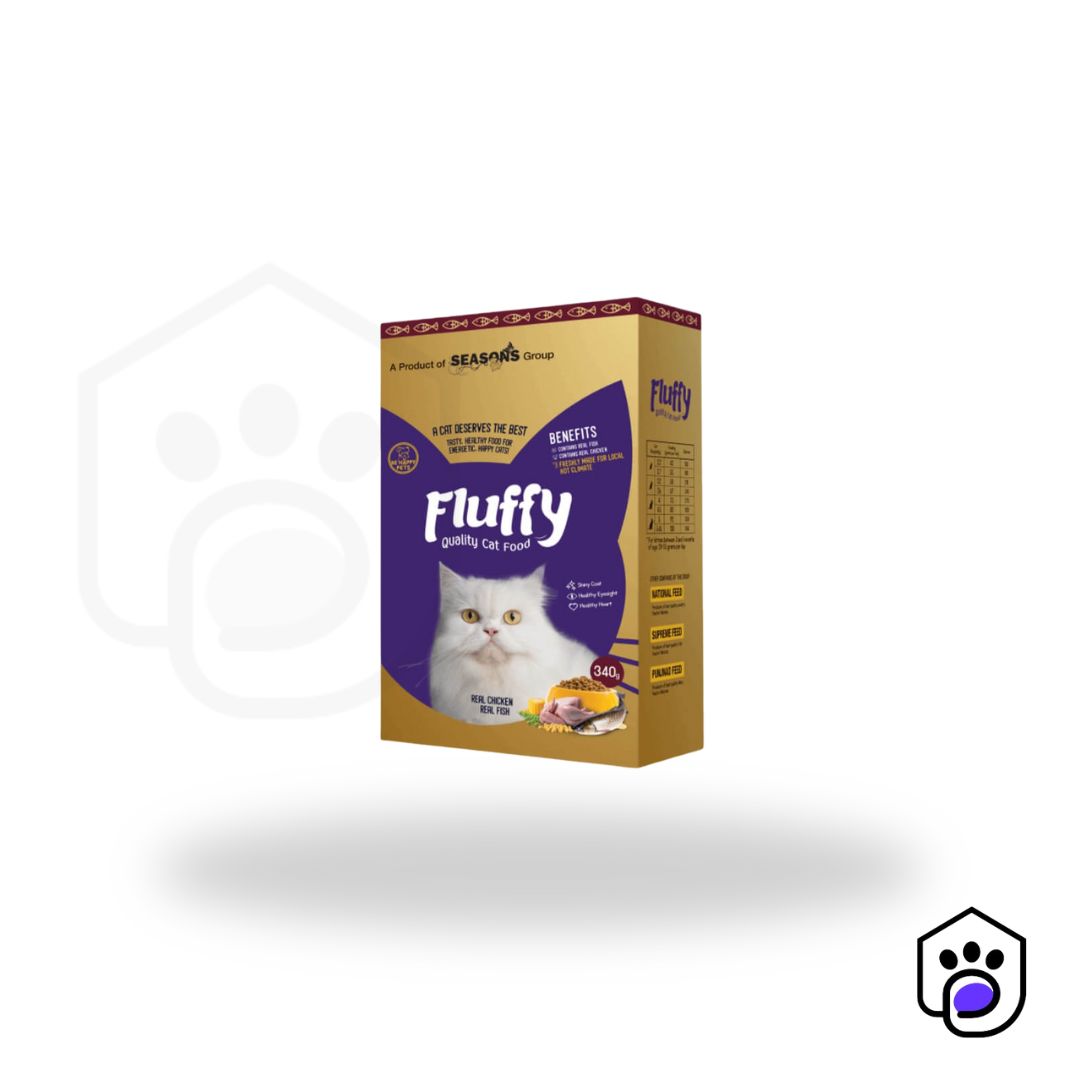 Fluffy Cat Food