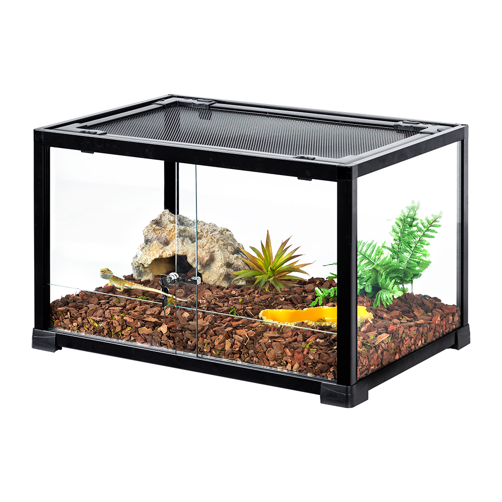 Wacool Knock Down Terrarium Sliding Doors 61x45.7x45.7cm