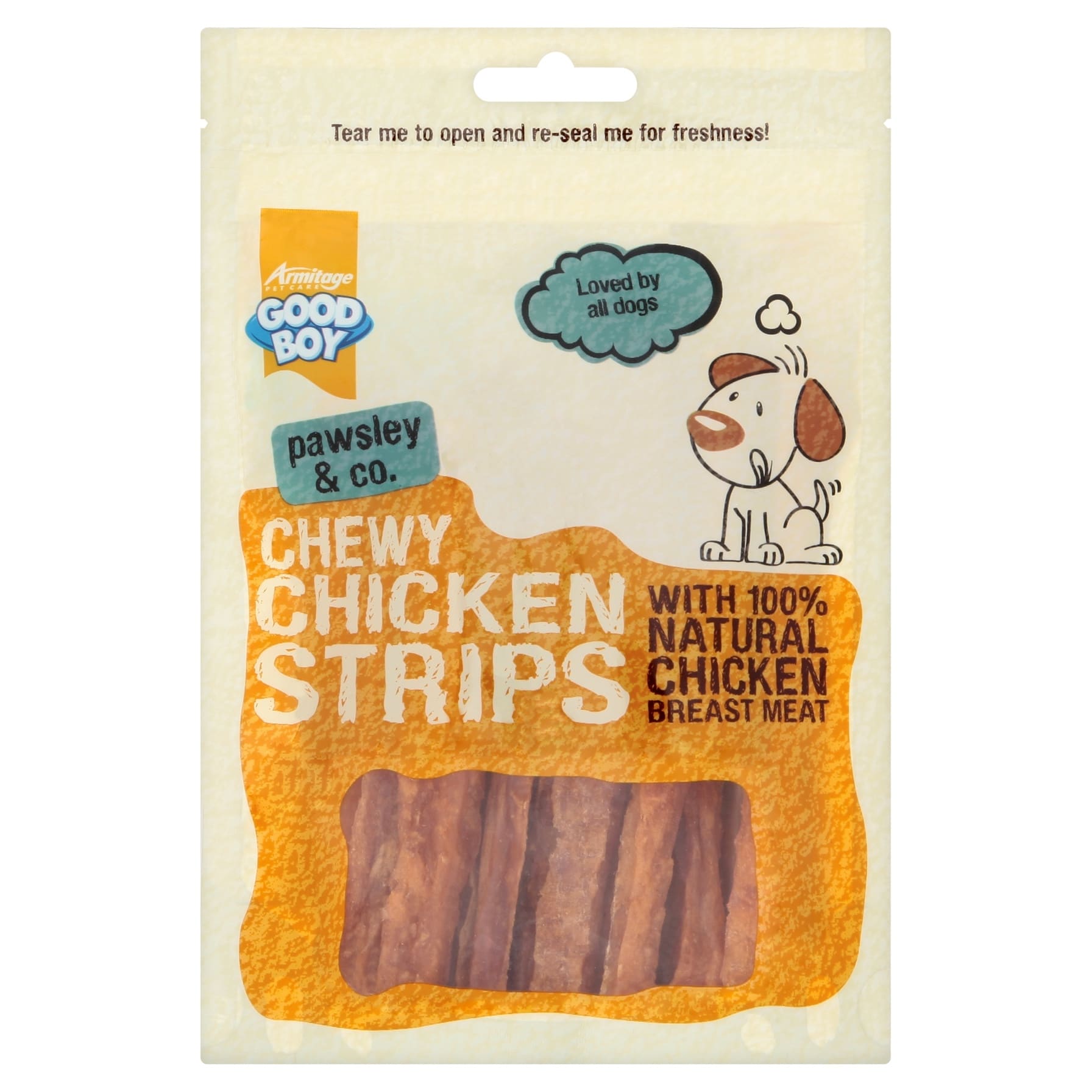 Armitage Good Boy Chewy Chicken Strips Dog Treat