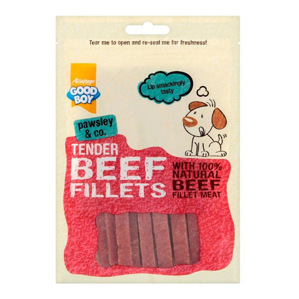 Armitage Good Boy Tender Beef Fillets Dog Treats 90G