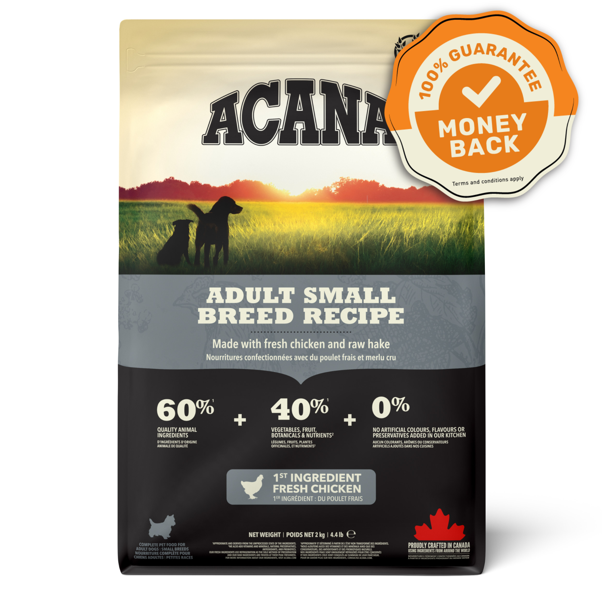 Acana Small Breed Protein-Rich Grain-Free Adult Dry Dog Food
