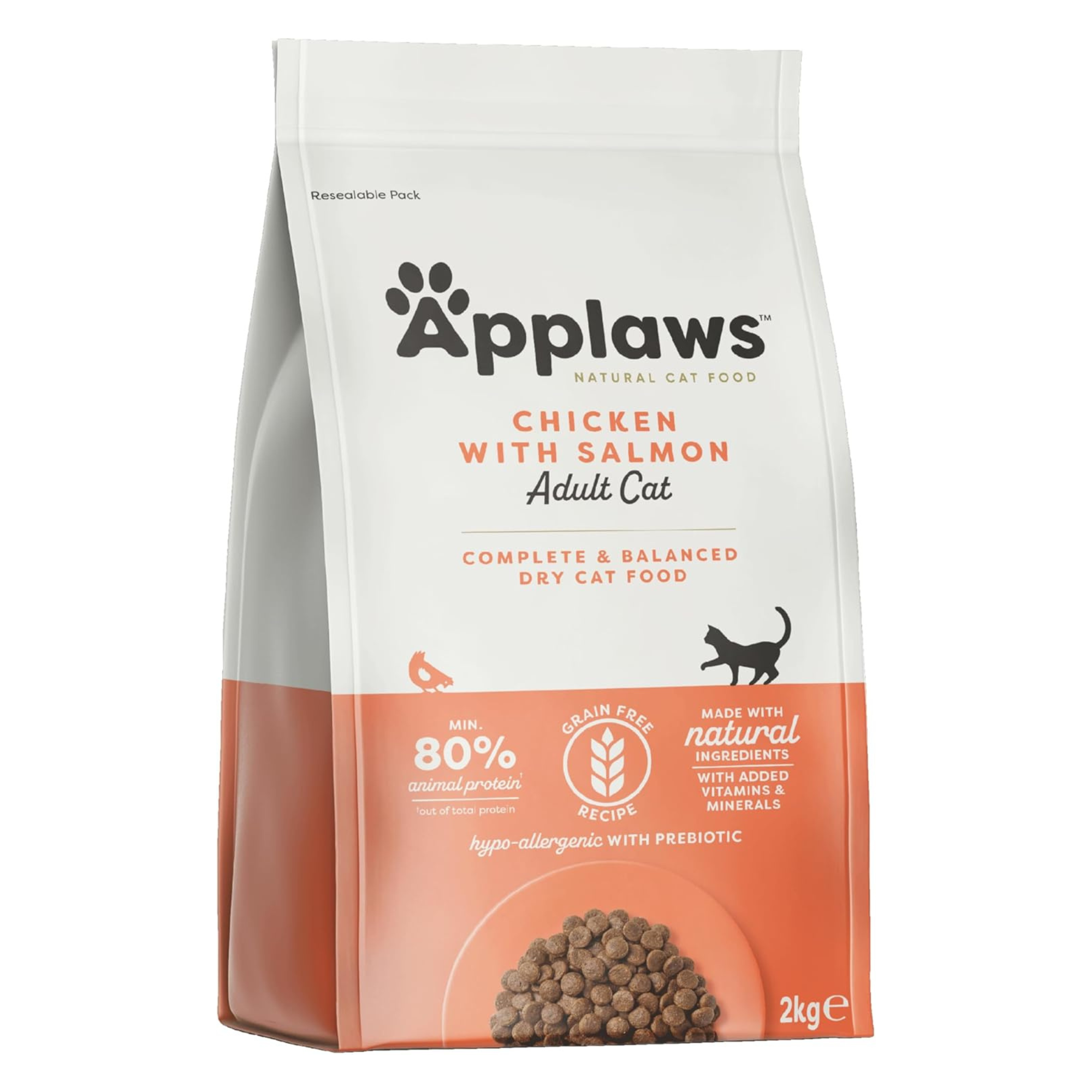 Applaws Chicken & Salmon Adult Dry Cat Food 2KG