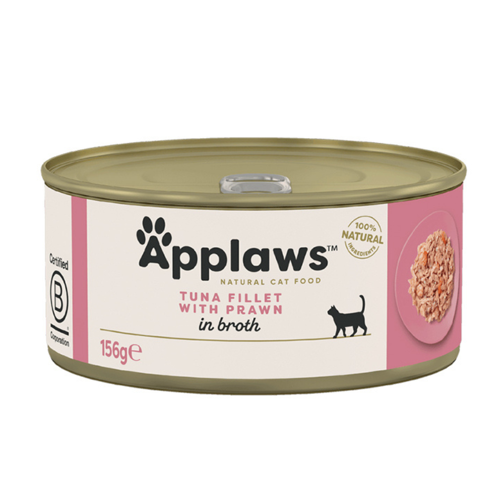 Applaws Tuna & Prawn Adult Wet Cat Food 156G