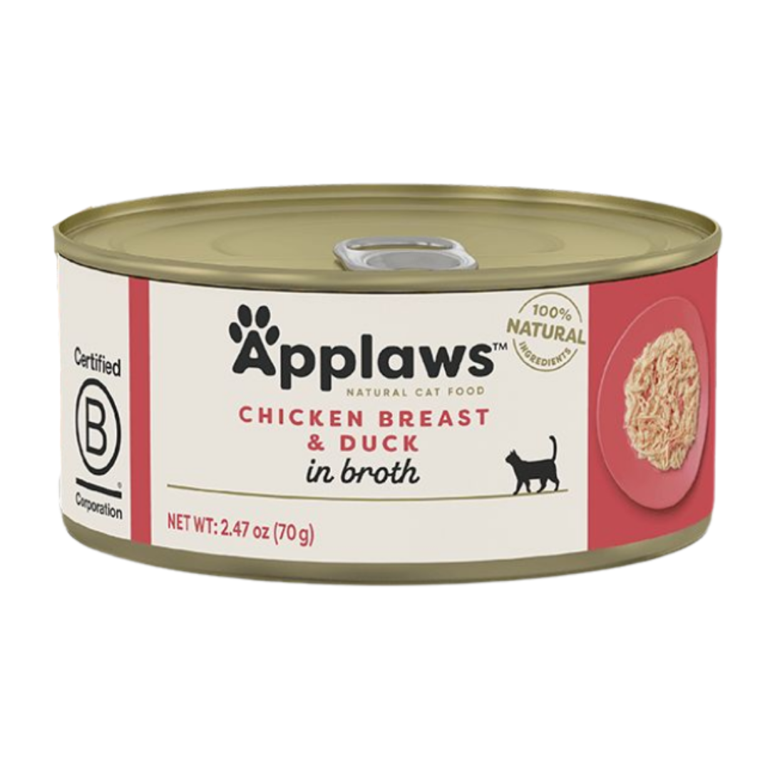 Applaws Natural Chicken & Duck Wet Cat Food 156G
