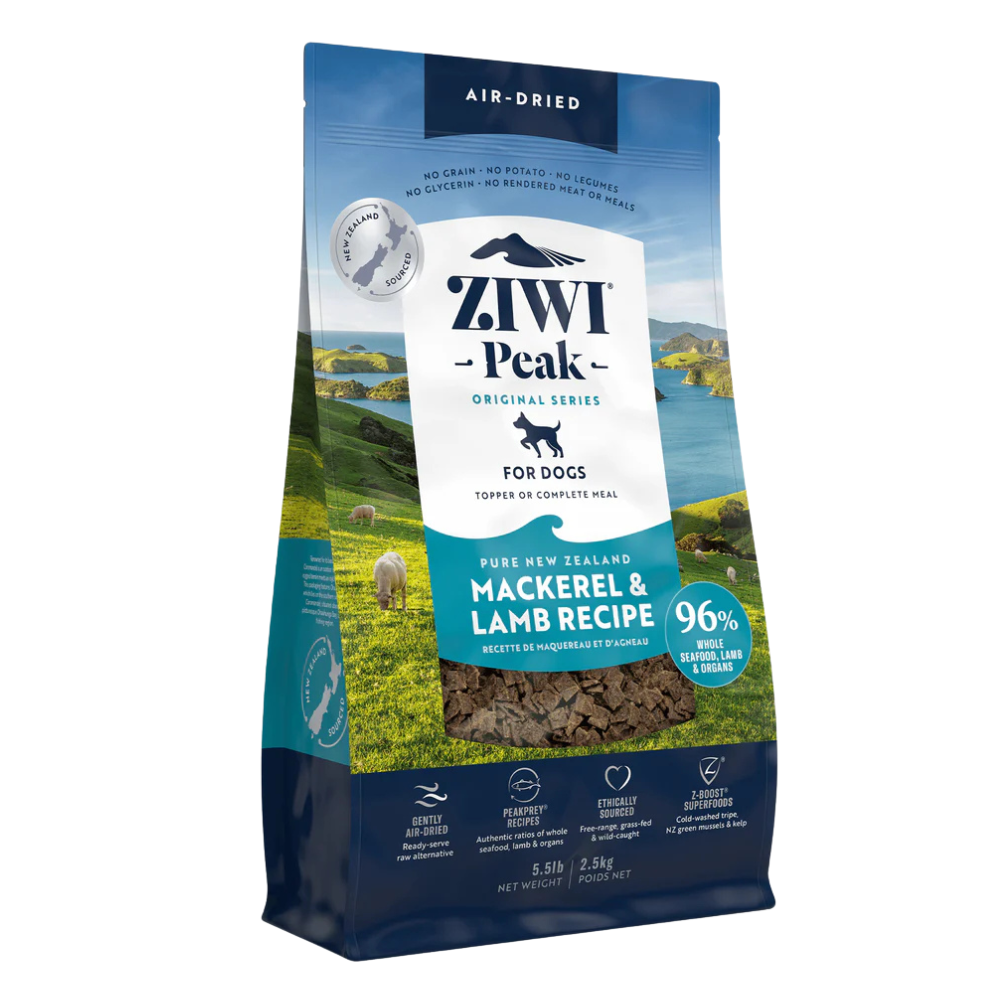 ZIWI Peak Air Dried Mackerel & Lamb Dry Dog Food
