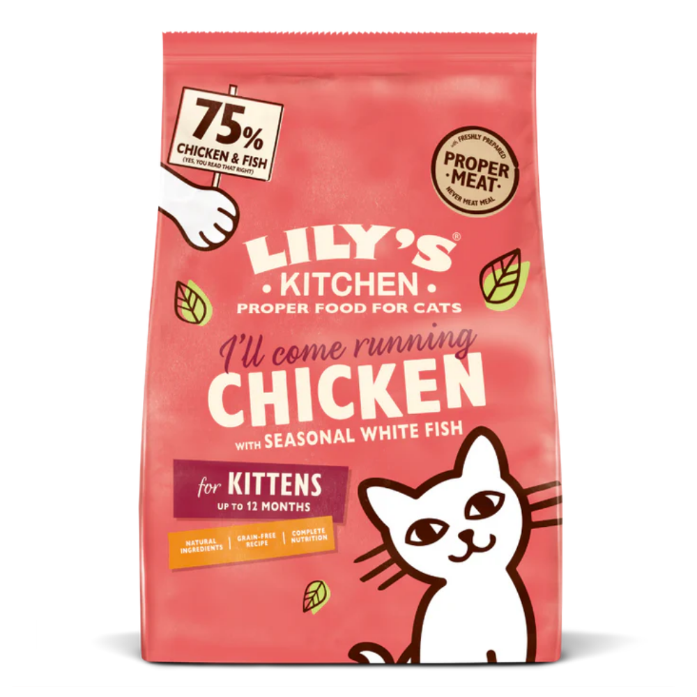 Lily's Kitchen Chicken & White Fish Kitten Dry Food