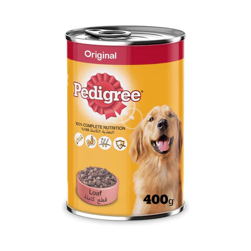 Pedigree Beef Loaf Wet Dog Food 12x400G