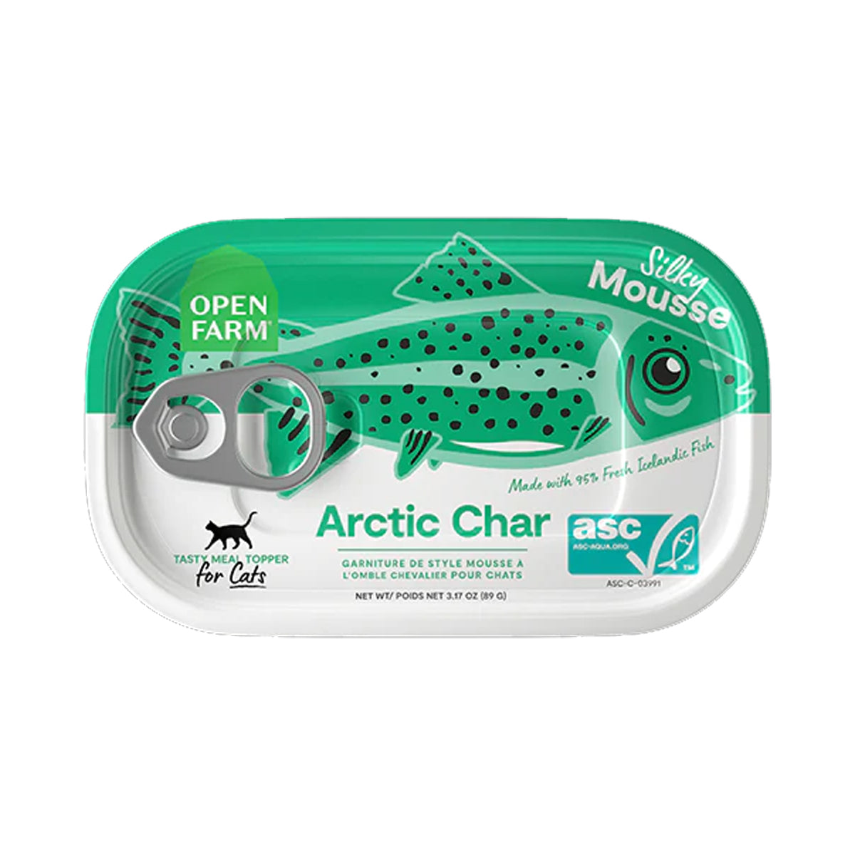 Open Farm Arctic Char Meal Topper for Cats 6x89g
