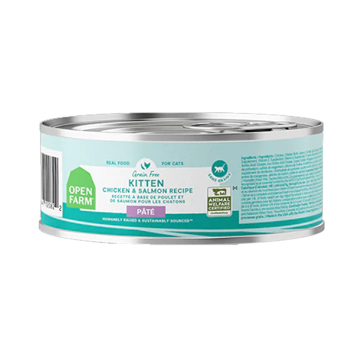 Open Farm Kitten Chicken & Salmon Pate Wet Cat Food 150g