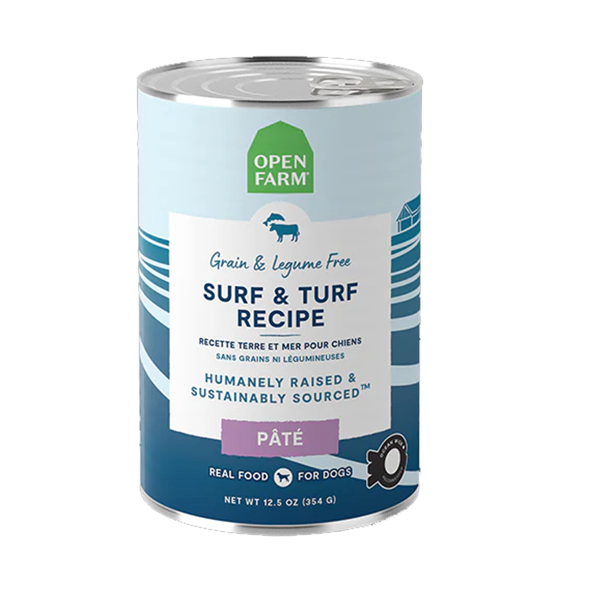 Open Farm Surf & Turf Pate Wet Dog Food 354g