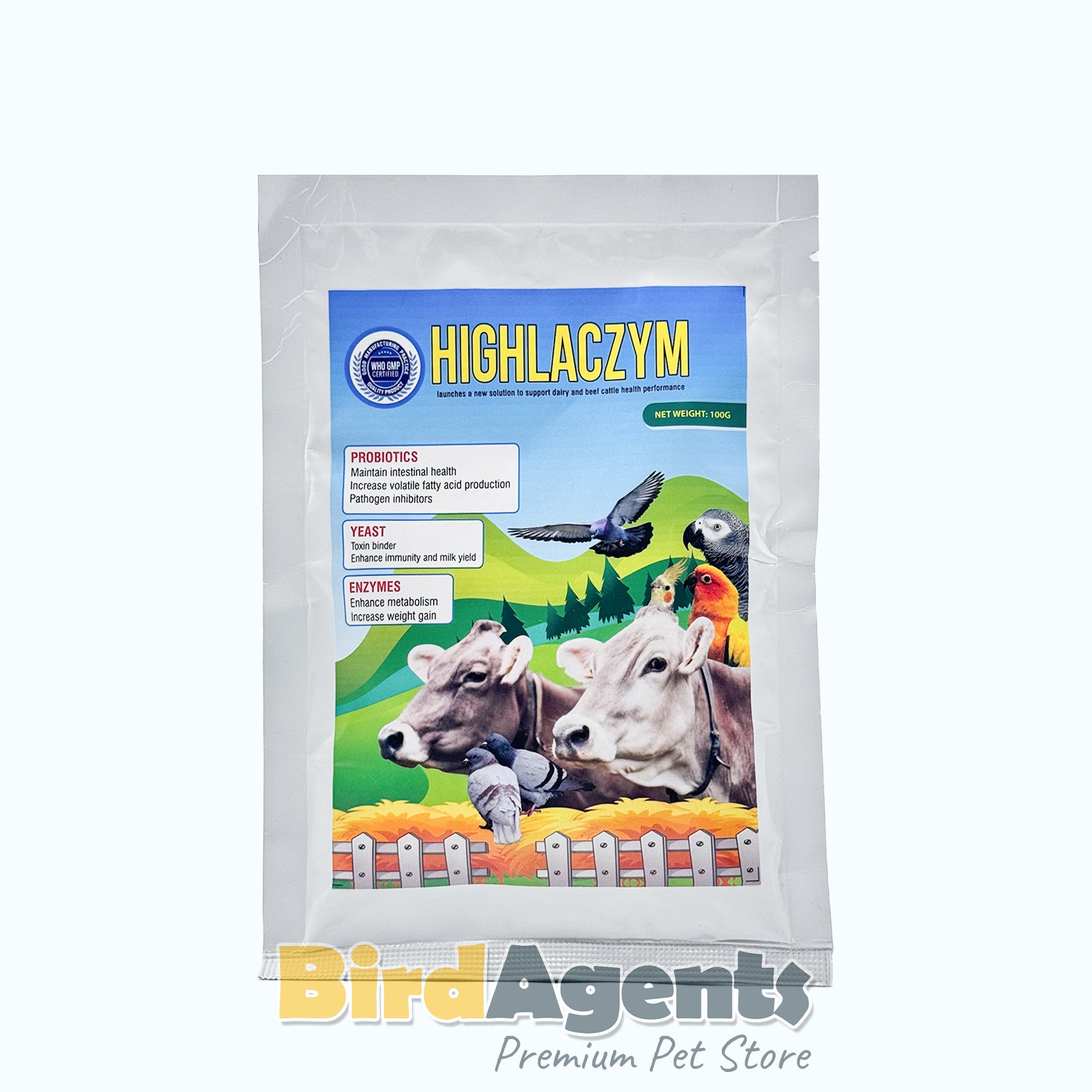HIGHLACZYM – Probiotic, Yeast & Enzyme Feed Supplement