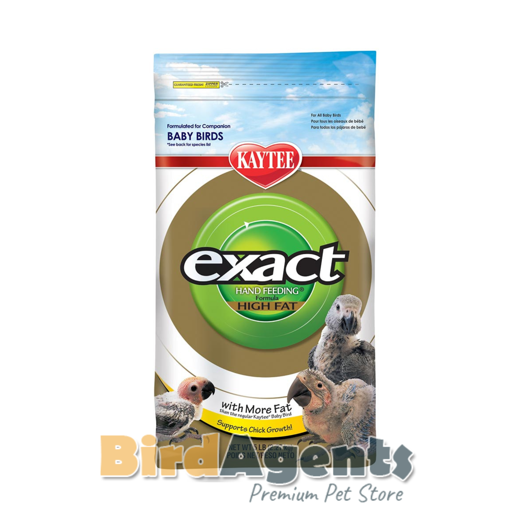 Kaytee Exact High Fat - Hand Feeding Formula (BB: Jan 26)