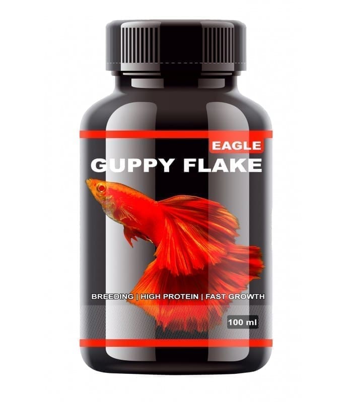 Horizone Eagle Guppy Flakes – 100Ml