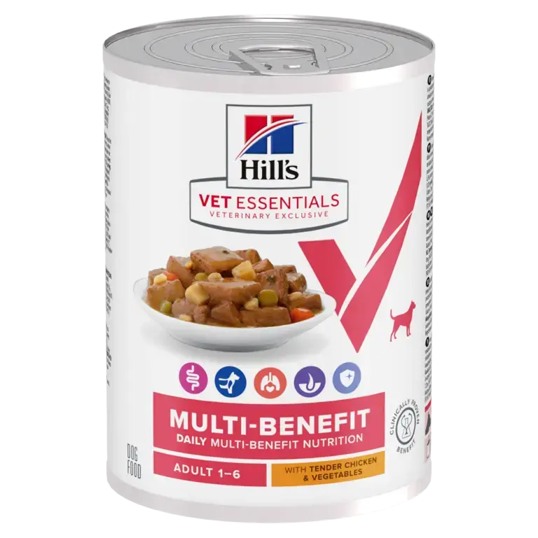 Hill’s Vet Essentials Multi-Benefit Wet Dog Food with Chicken & Vegetables 363g
