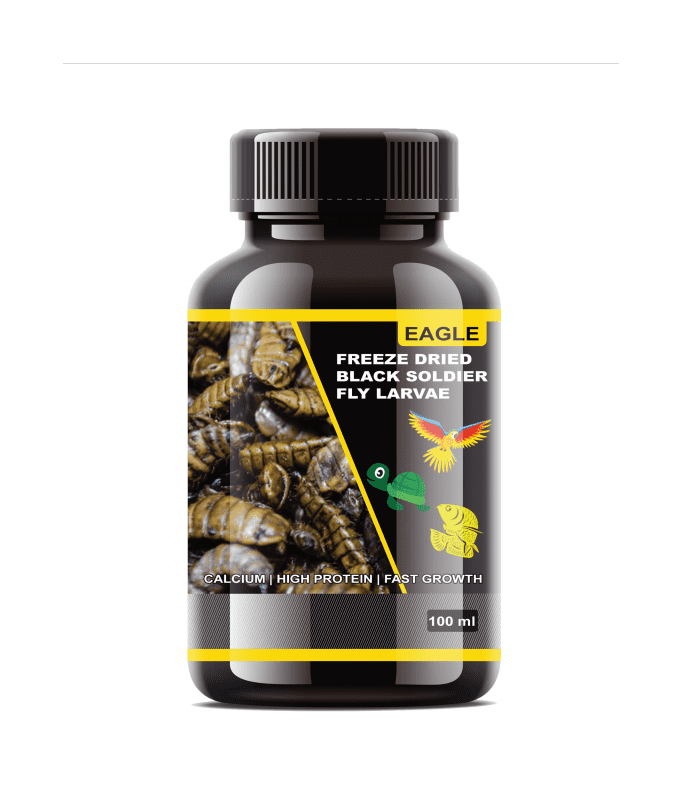 Horizone Eagle Freeze Dried Black Soldier Fly Larvae – 100 Ml
