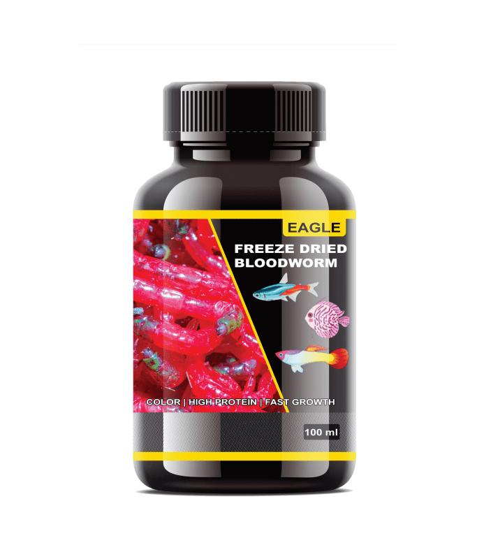 Horizone Eagle Freeze Dried Blood Worms – 100 Ml