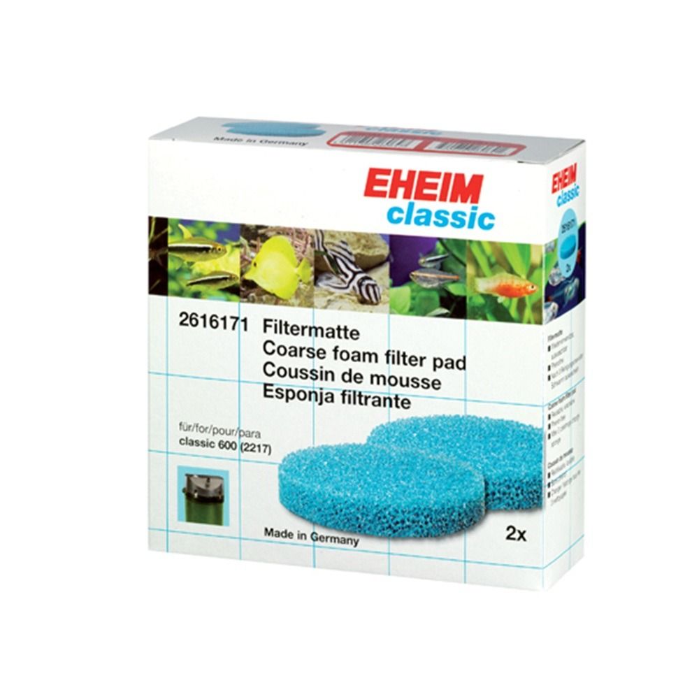 Eheim Coarse Filter Pad for Classic 600 - 2 Pcs