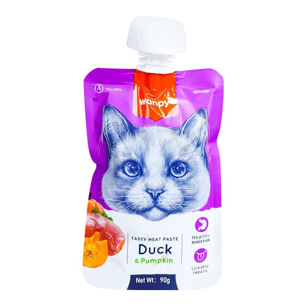 Wanpy Tasty Meat Paste-Duck &amp; Pumpkin (90g)