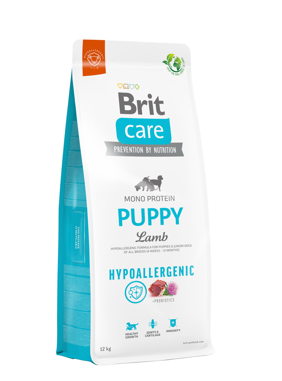 Brit Care Hypoallergenic Puppy with Lamb (all breeds)