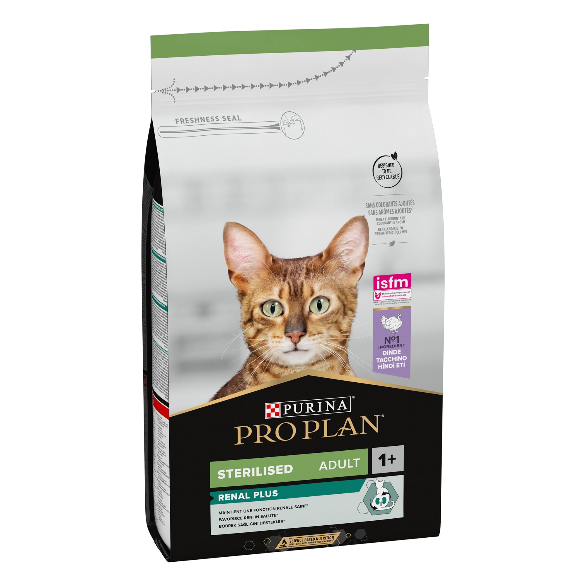 PURINA Pro Plan Sterilised Optirenal Adult Dry Cat Food With Turkey