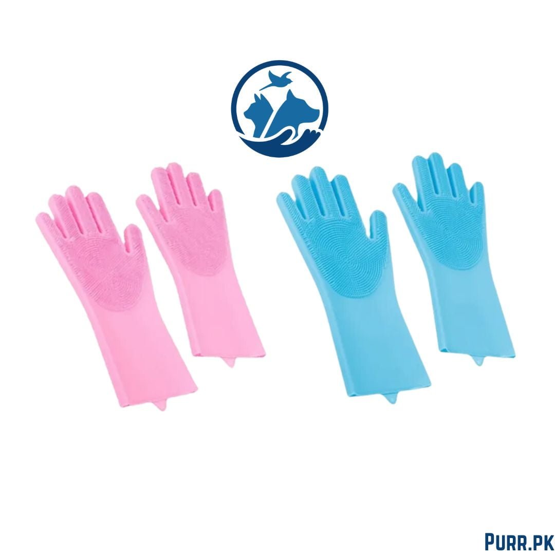 Full Hand Pet Bath Glove