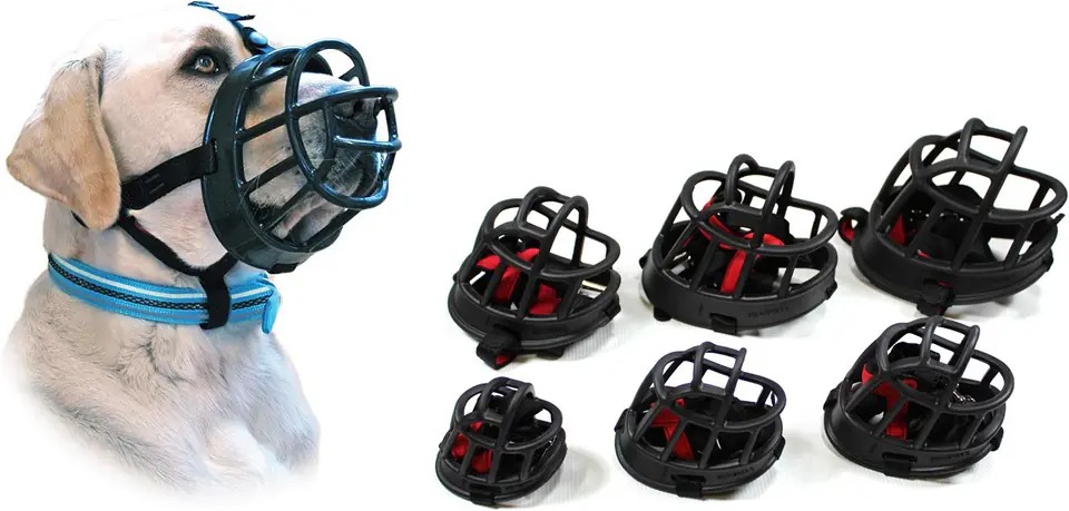 Hard Plastic Muzzle In Different sizes