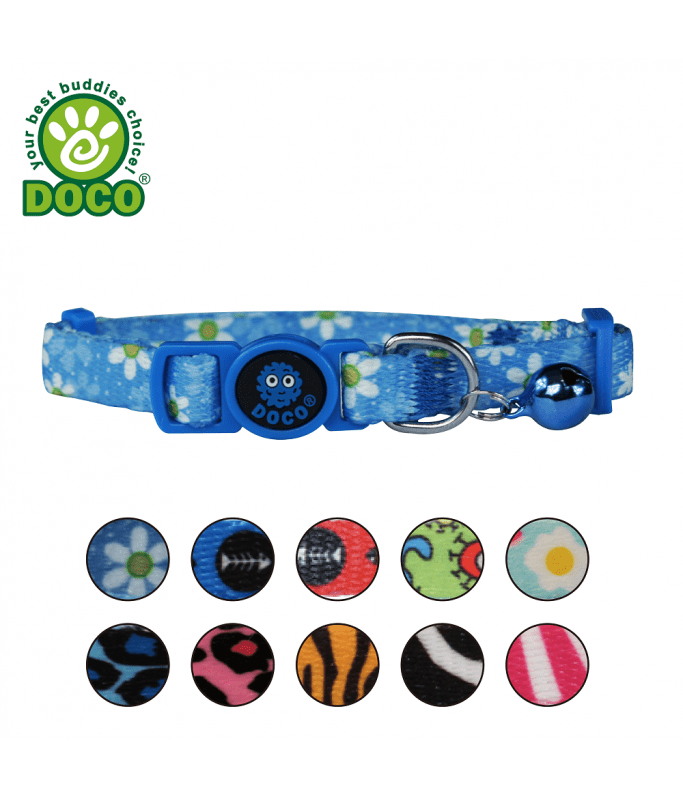 DOCO LOCO Cat Collar Pattern Printed (DCAT002)