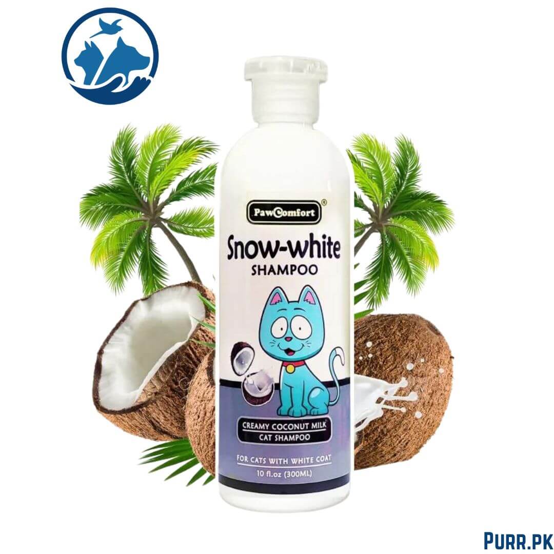 Paw Comfort Snow White Cat Shampoo 300ml