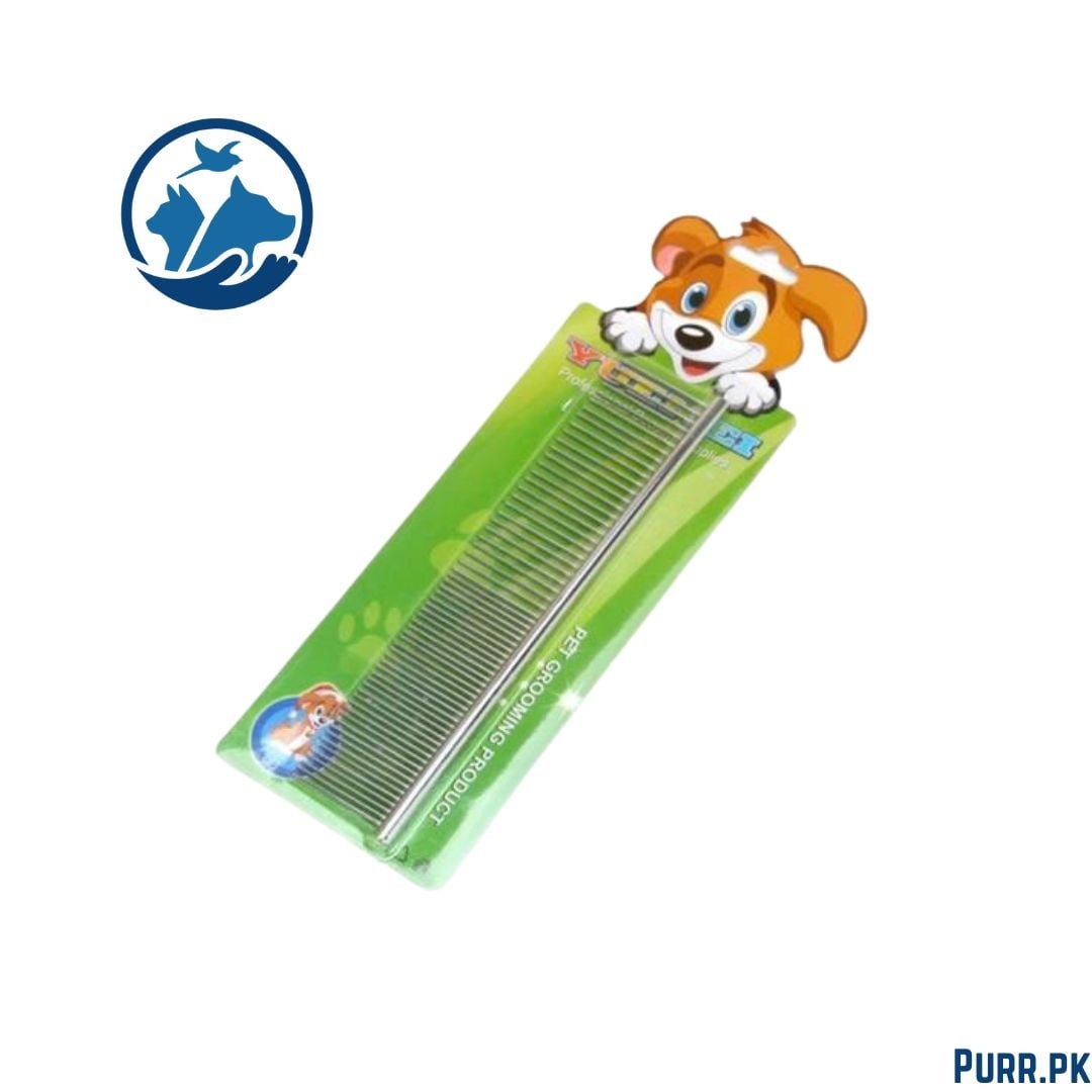 Stainless Steel Grooming Comb