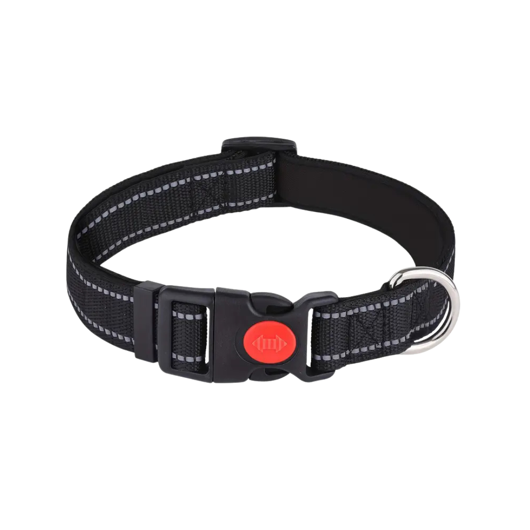 Neoprene Padded Collar - Black (XS)