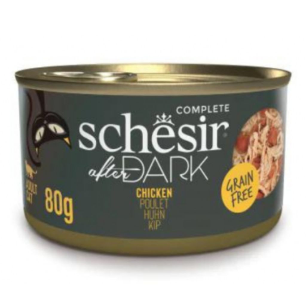 Schesir After Dark Wholefood in Broth Chicken 80g – Pack of 12