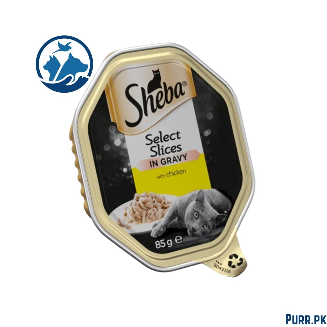 Sheba Select Slices in Gravy with Chicken