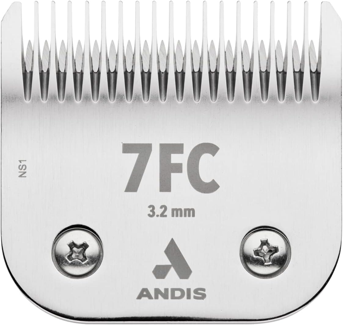 ANDIS EGT UltraEdge Detachable Blade, Size 7FC Cat Blade, Charcoal Grey