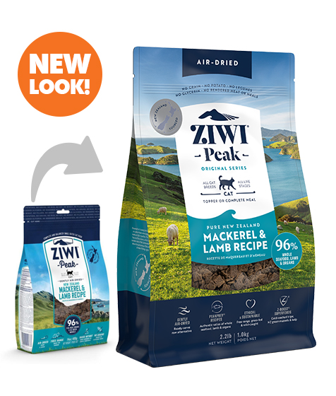 Ziwipeak Cat Dry Mackerel & Lamb 400G