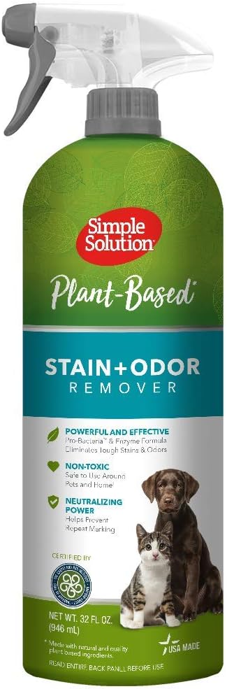 Simple Solution Plant-Based Stain and Odor Remover 32oz