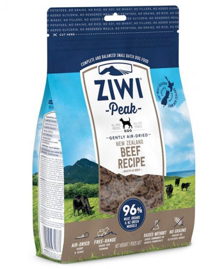 Ziwi Peak - Beef Air Dried Dog Food - 1 KG
