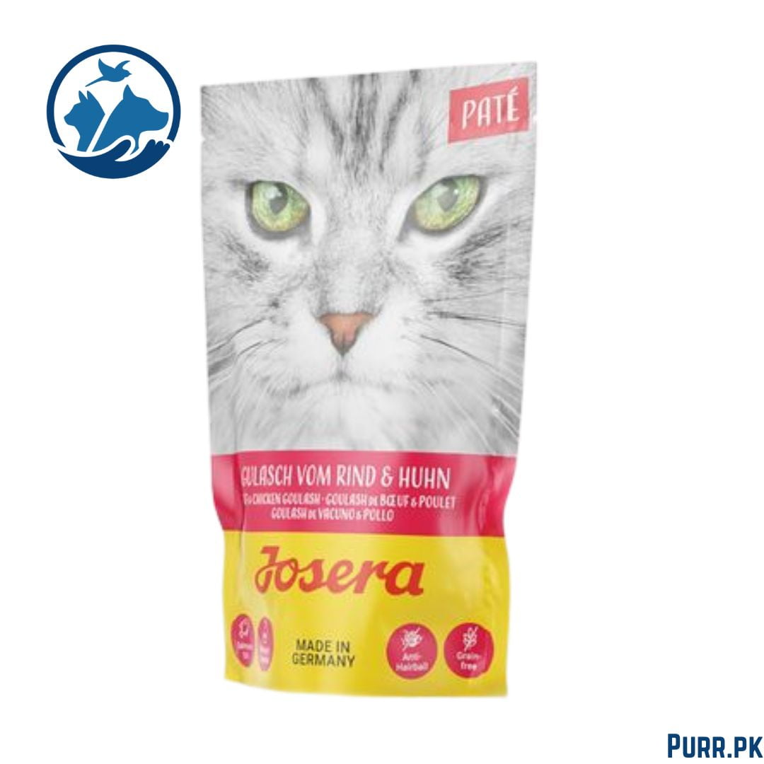 Josera Adult Cat Pate Beef &amp; Chicken Goulash 85 g Pouch