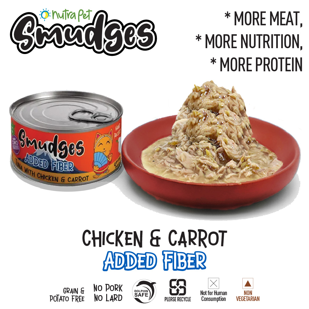 Smudges Adult Cat Tuna Flakes With
