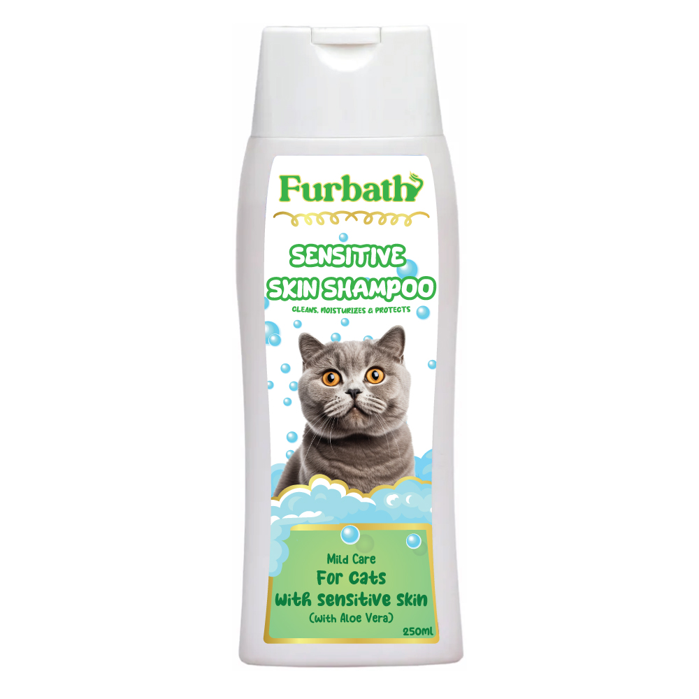 Furbath Sensitive Skin Shampoo for Cats with Sensitive Skin – 250ml