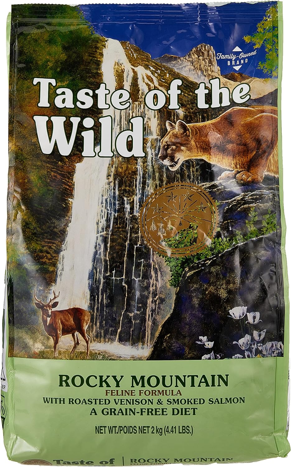 Taste of the Wild Rocky Mountain Feline Recipe with Roasted Venison & Smoked Salmon 6.6kg (CAT)